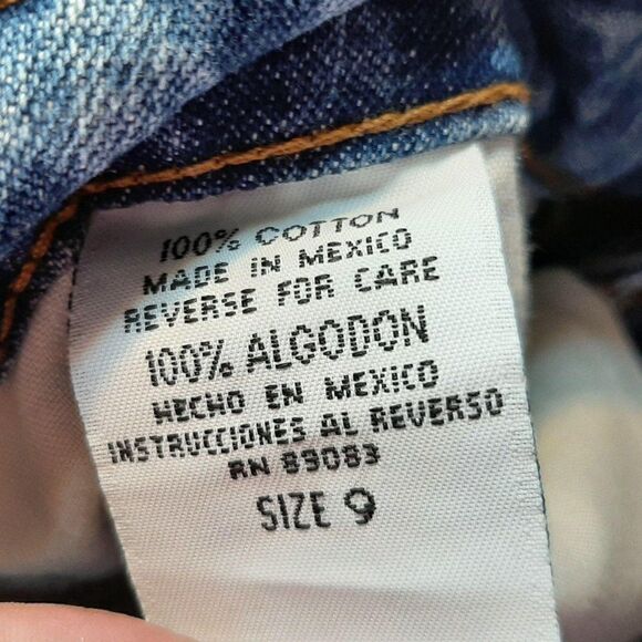 LEI Y2K Jean Skirt sz 9 - Picture 3 of 4